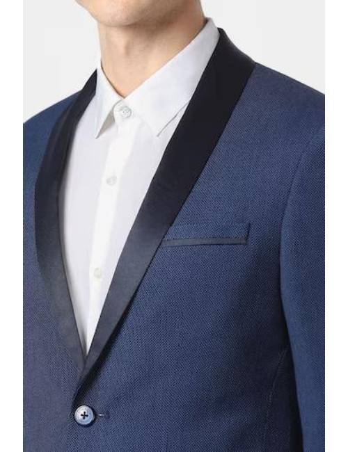 Men tuxedo blue