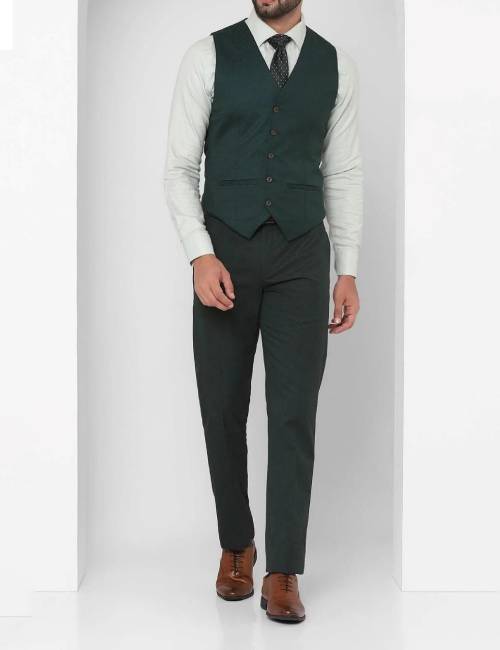 Men green tuxedo