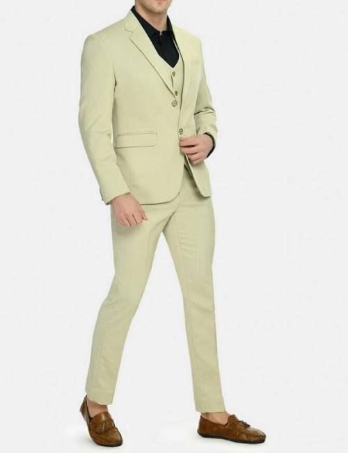 light 3 piece suit