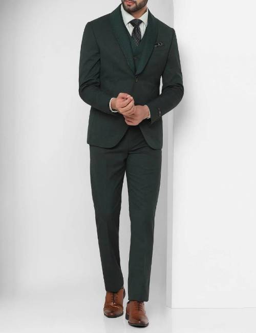 men Olive Tuxedos 3 piece