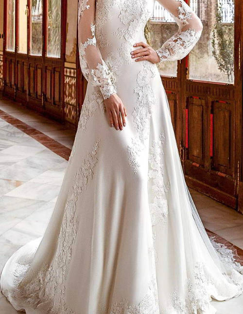 christian wedding gown design