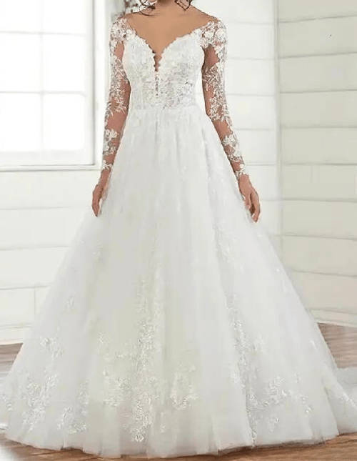 wedding gown for christian bride