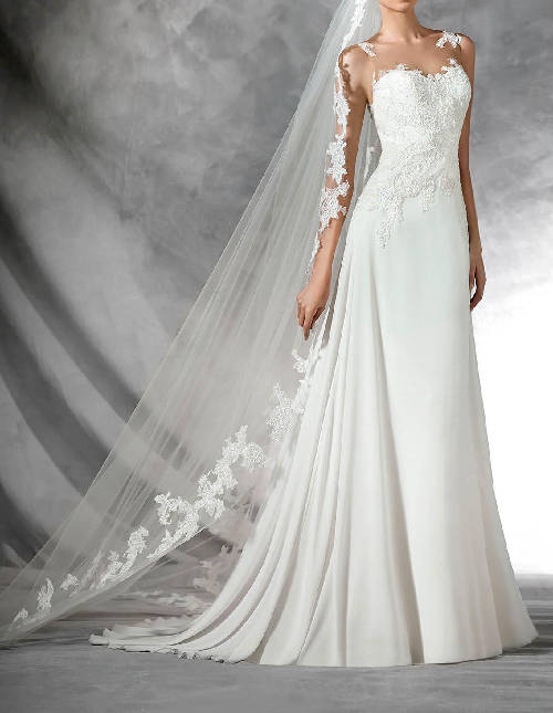 christian wedding gown design