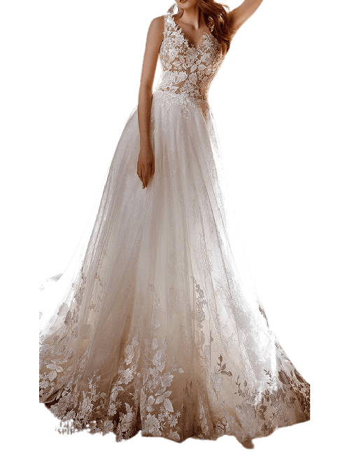 christian gown for wedding