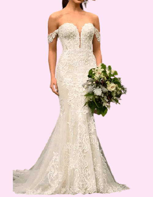 Christian wedding gown for women