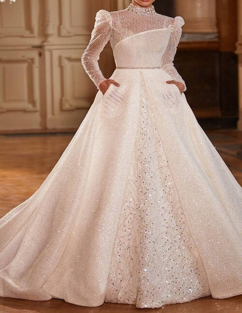 christian wedding bride dress