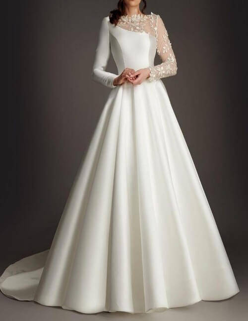 christian wedding dresses for bride