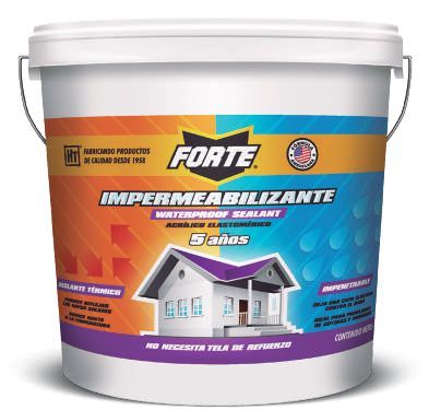 Impermeabilizante Forte Blanco • 4 L