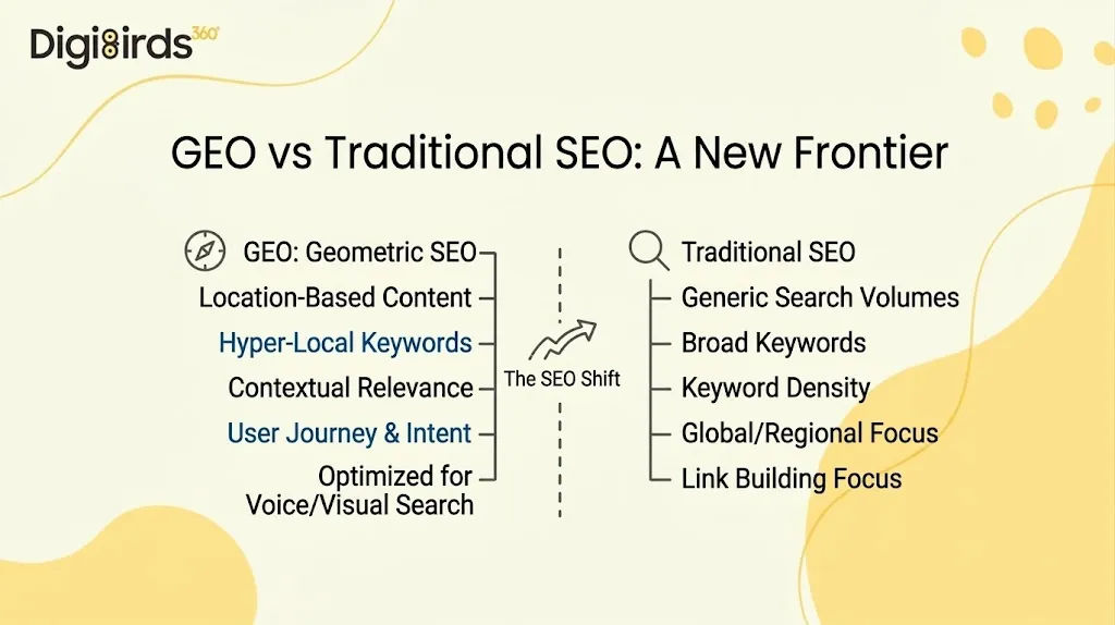 GEO (Generative Engine Optimization) vs Traditional SEO: What's Different?