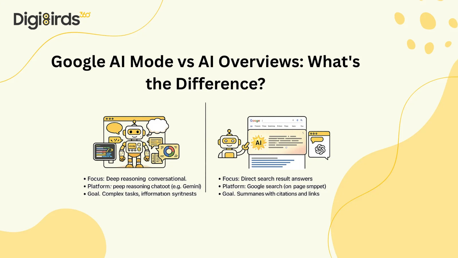 Google AI Mode vs AI Overviews: What's the Difference?