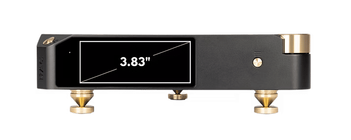 Laiv DAC Front panel screen size