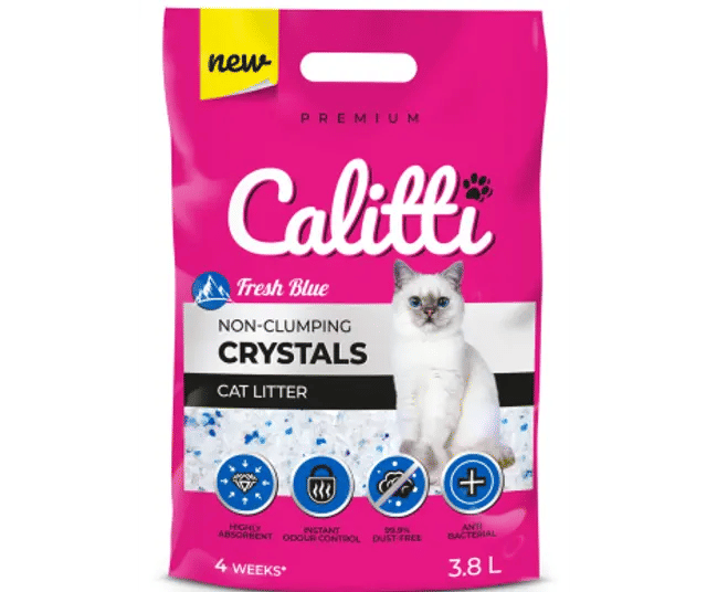 Наповнювач силікагель Каліті Fresh blueі 3,8 л (шт) Польща - фото продукту Фауна