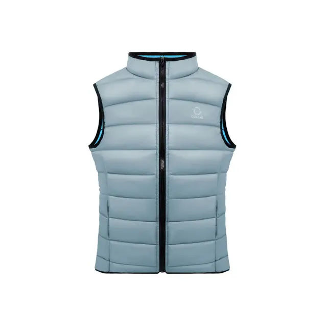 Жилет Сollar Vest чоловічий, розмір M, сіро-блакитний - фото продукту Фауна