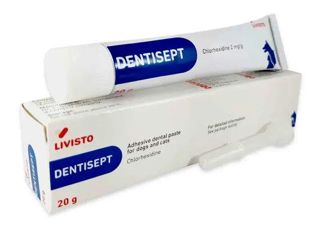 Мазь Дентісепт 20 г "Livisto" - фото продукту Фауна