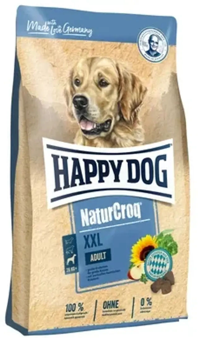 Хеппі Дог Natur Croq XXL 15 кг, для собак великих порід. Птиця - фото продукту Фауна