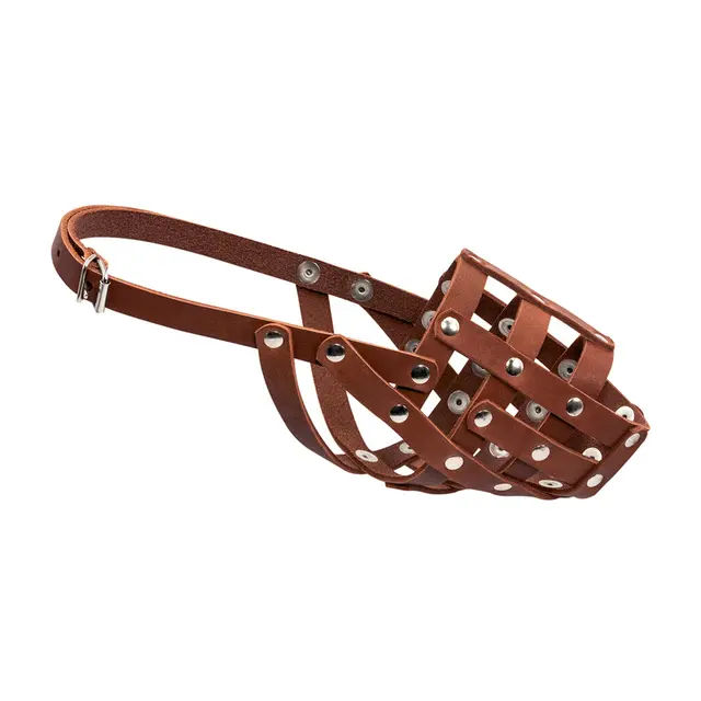 Намордник мякий №2 26/11см коричневий Collar - фото продукту Фауна