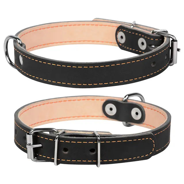 Нашийник подвійний чорний (XS) 14мм/27-35см Collar - фото продукту Фауна