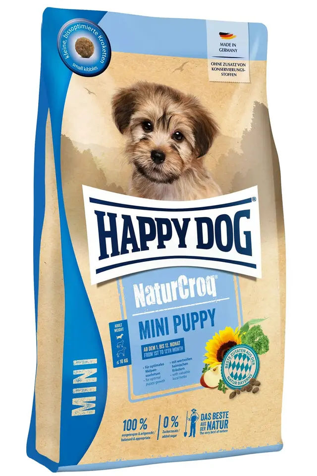 Хеппі Дог NC Mini Puppy для цуценят малих порід 4 кг (пачка) - фото продукту Фауна