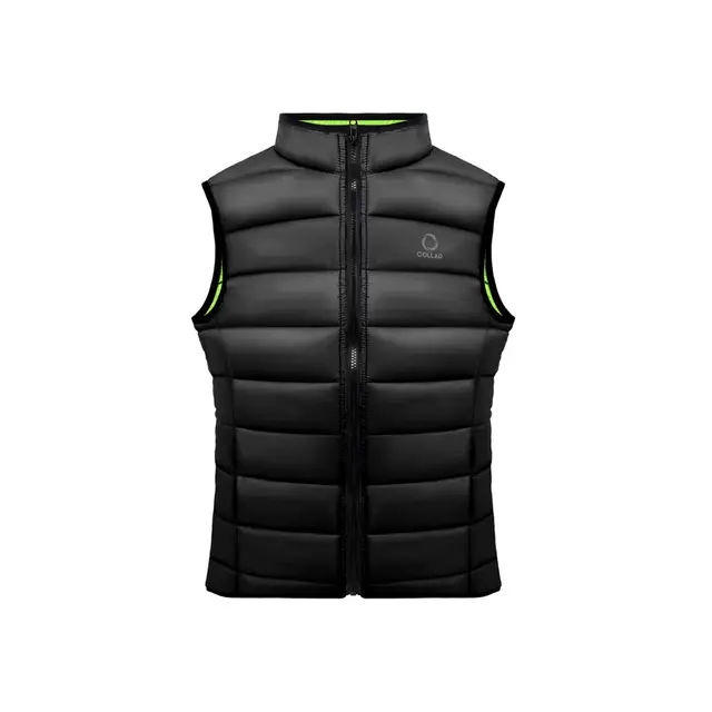 Жилет Сollar Vest чоловічий, розмір M, чорно-салатовий - фото продукту Фауна