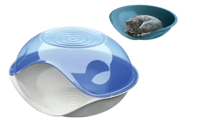 Будинок-пещера котів, собак Duck Plain Transparent 57x48x32 см (шт) - фото продукту Фауна
