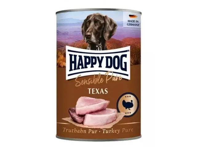 Хеппі Дог конс. 800 г Індичка Texas (шт) - фото продукту Фауна