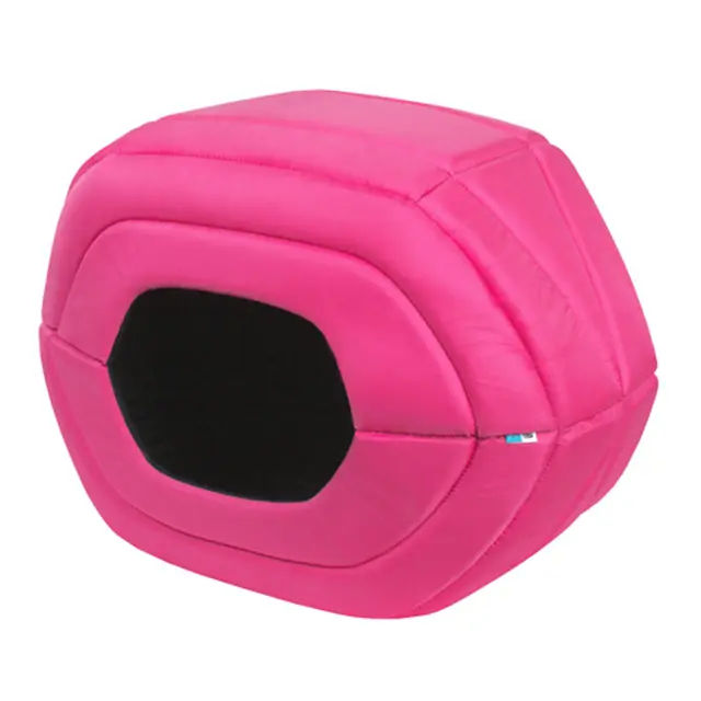 Будиночок для домашніх тварин AiryVest, розмір S, 55*22*34 см рожевий - фото продукту Фауна