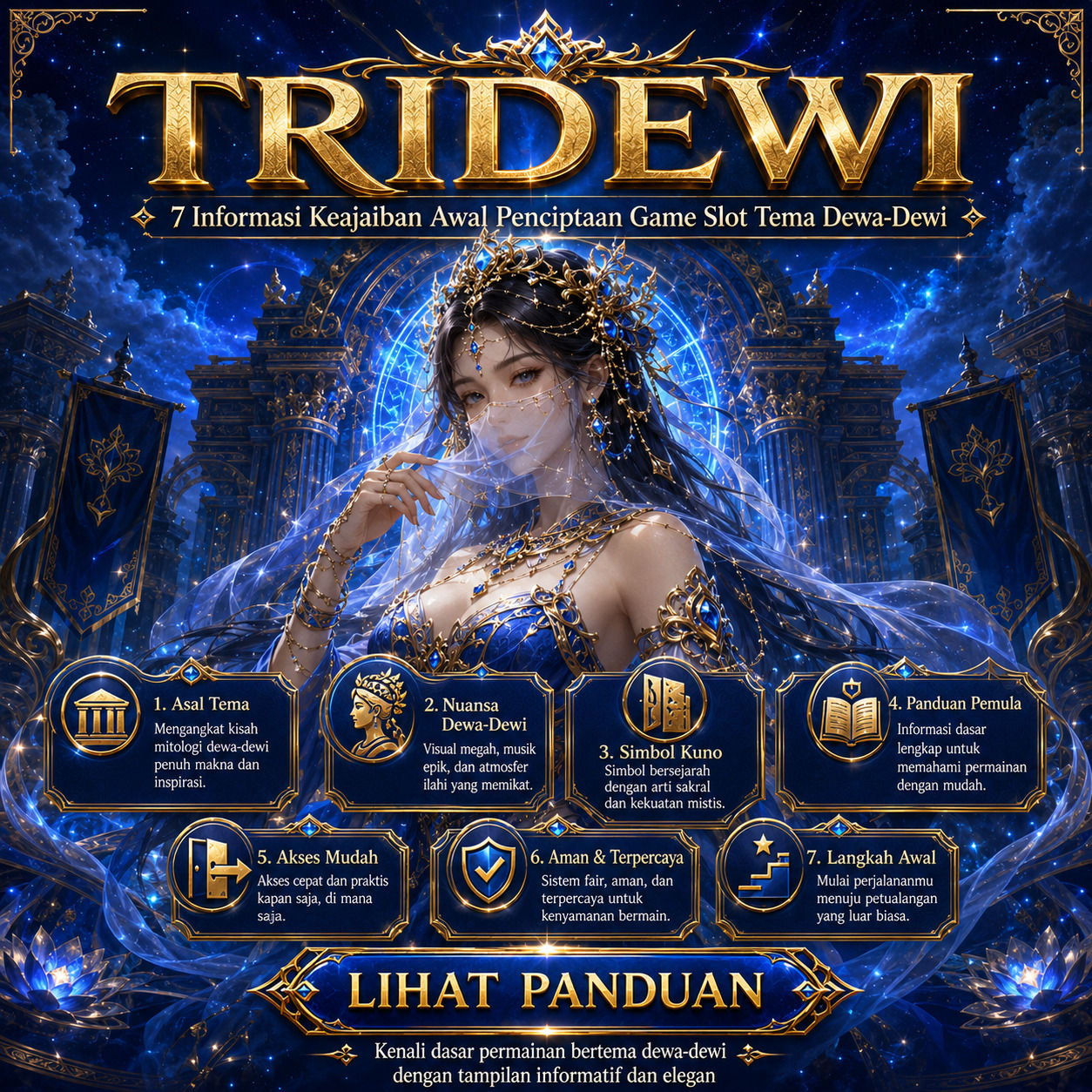 TRIDEWI: 7 Informasi Keajaiban Awal Penciptaan Game Slot Tema Dewa-Dewi