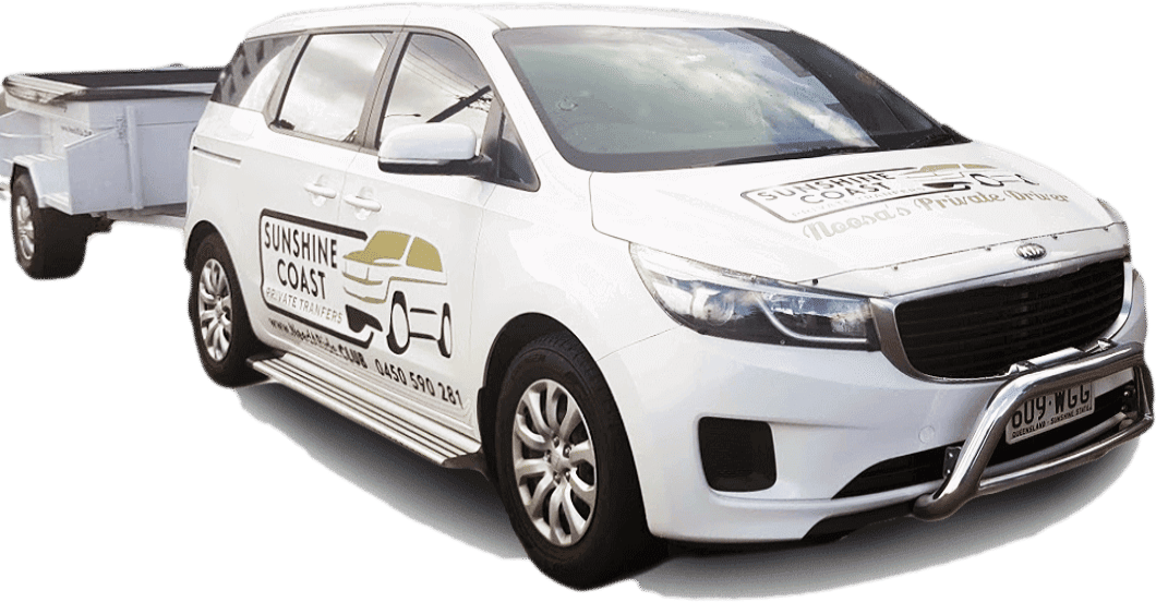 NeedARide.Limo Kia Carnival NeedARide.Limo Kia Carnival With Luggage Trailer