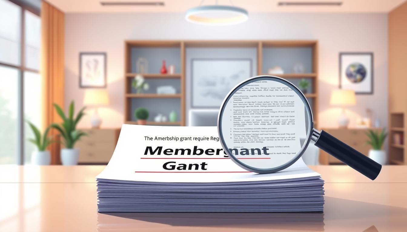 Illustration of grant requirements