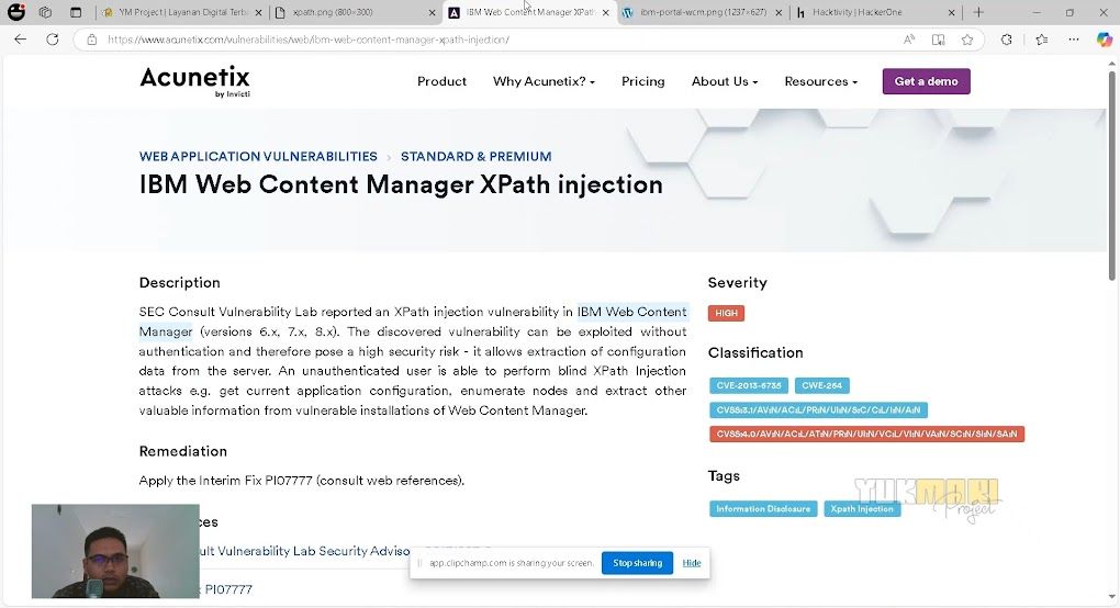 Screenshot 5 : Langkah Awal Bounty Hunting: Simulasi 5 Teknik Eksploit Terpopuler