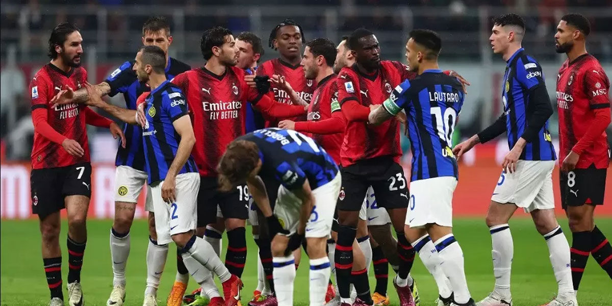 Duel Panas Inter Milan dan AC Milan, Siapa Pemain yang Kena Kartu Kuning Hingga Bisa Absen di Final Coppa Italia?