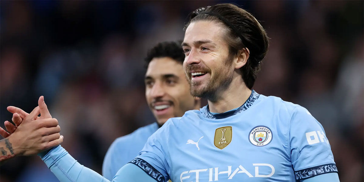 Jack Grealish Sumbang Gol Untuk Man City Bebuah Pujian dari Guardiola