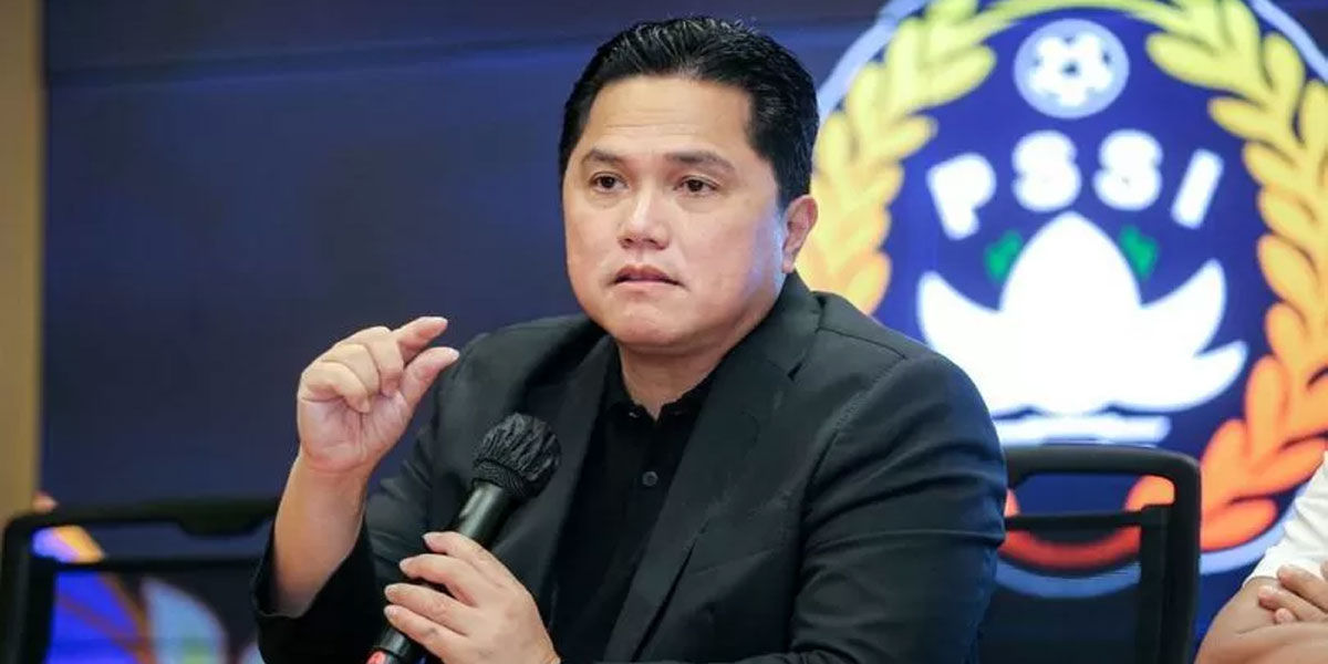 Reaksi Erick Thohir dan PSSI
