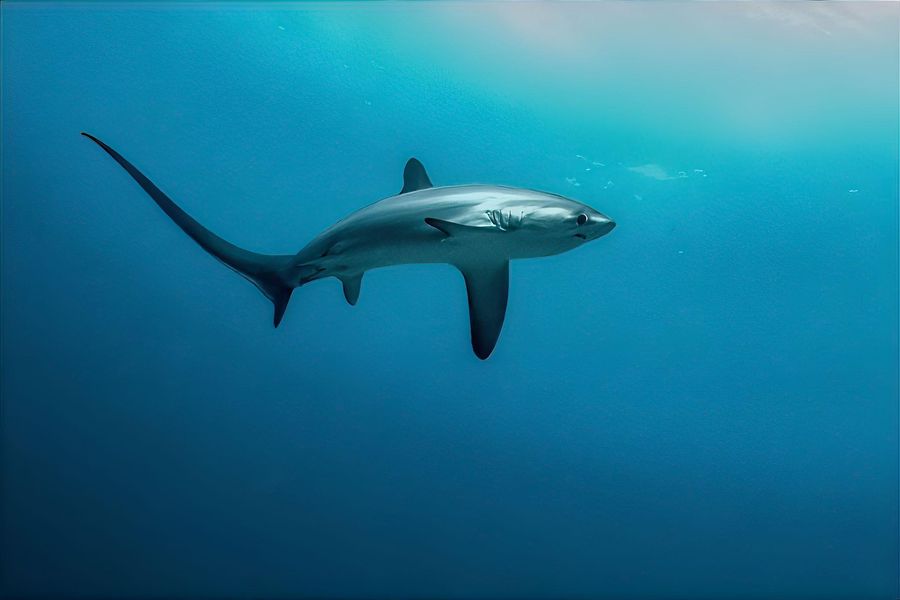 Threasher shark