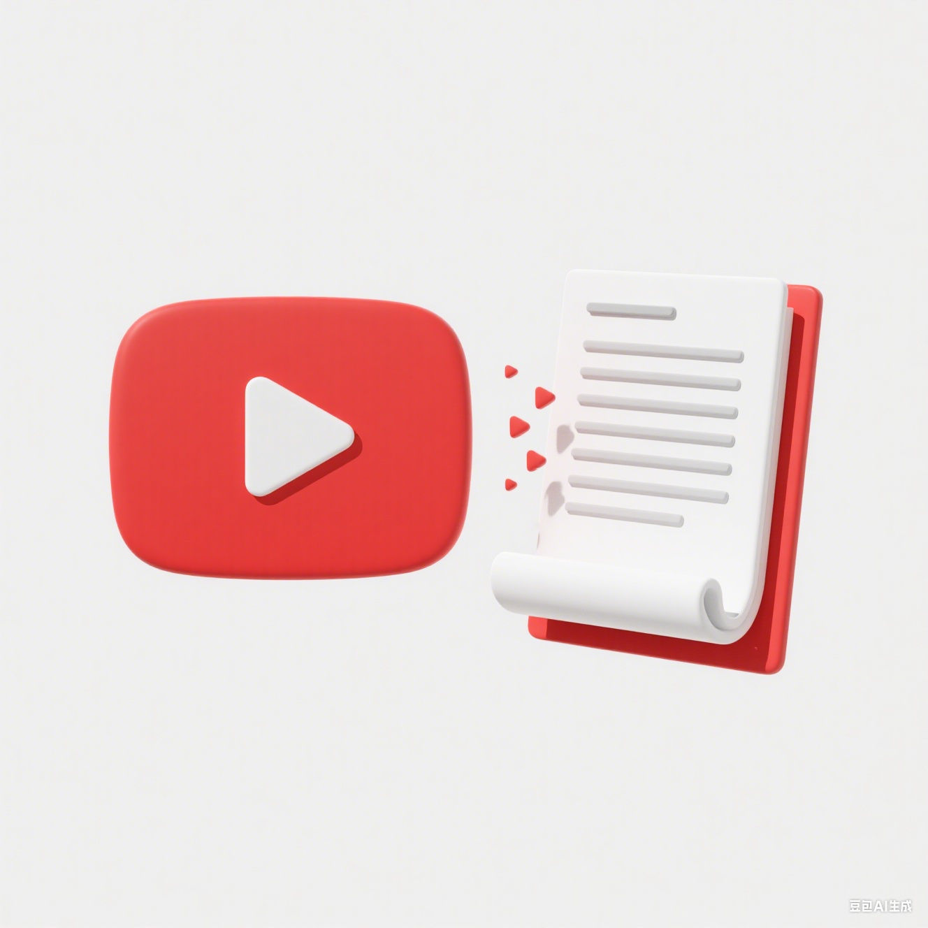 YouTube to Transcript Tool Logo