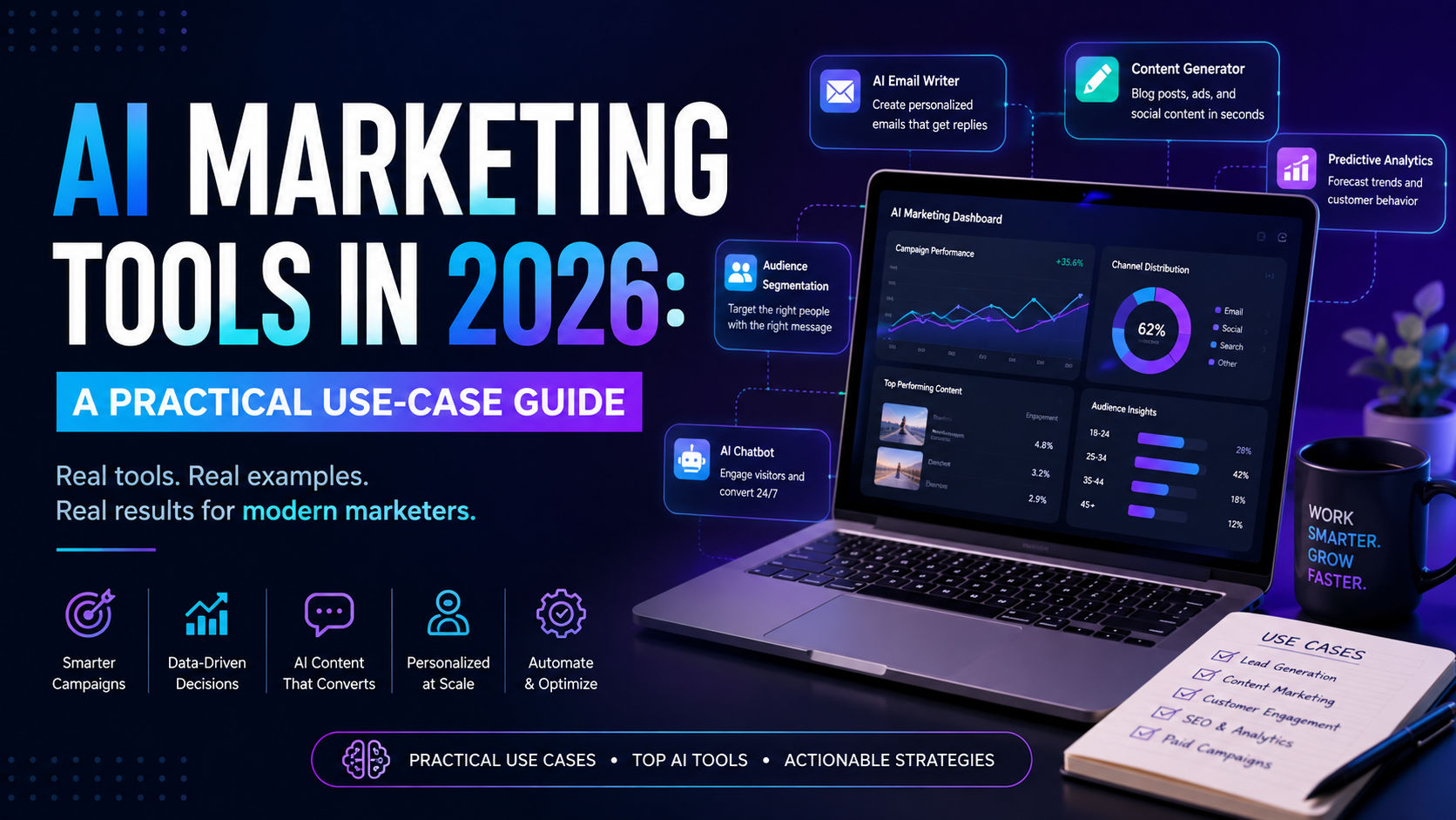 AI Marketing Tools in 2026: A Practical Use-Case Guide