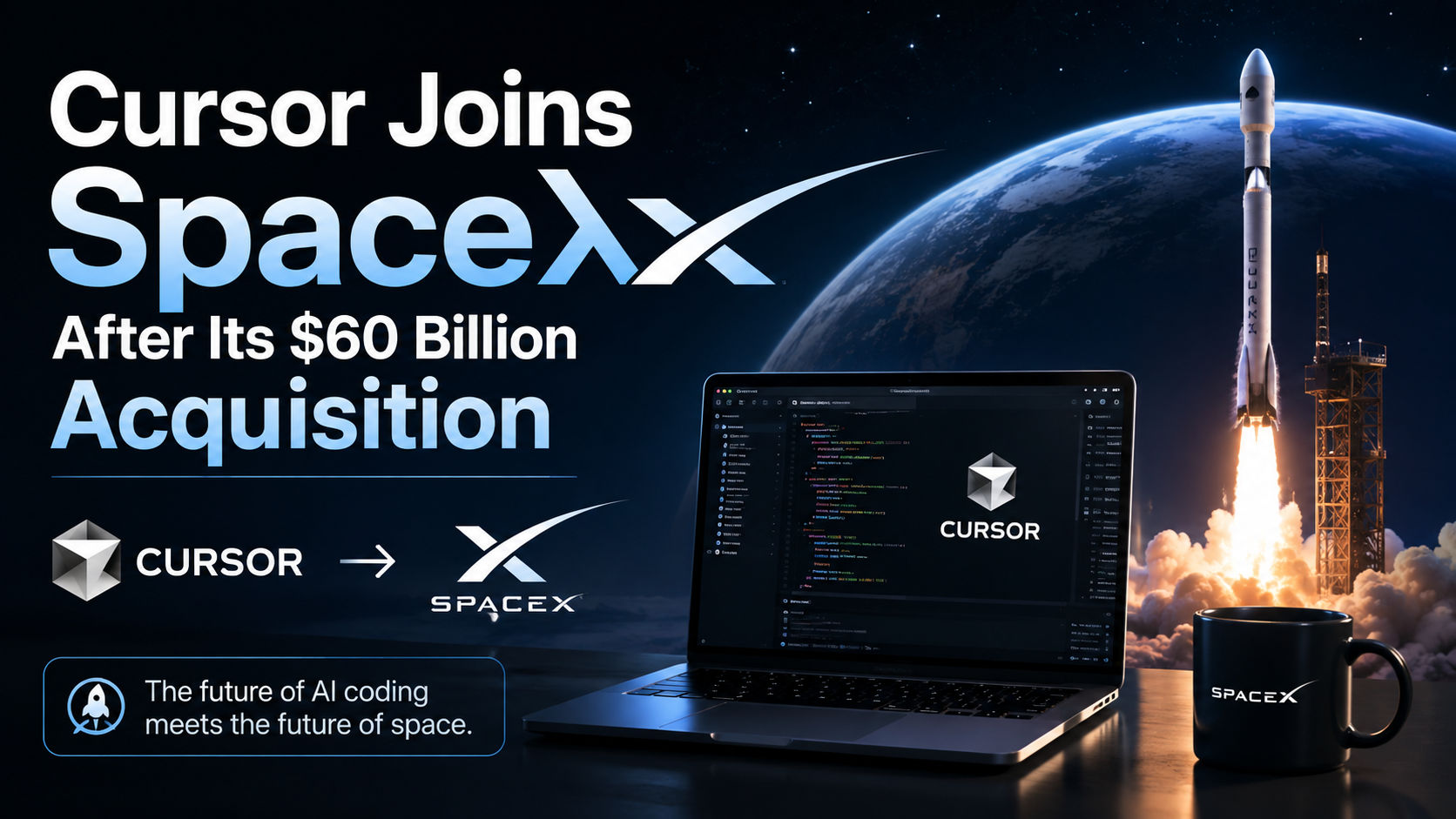 Cursor Joins SpaceX After Its $60 Billion Acquisition