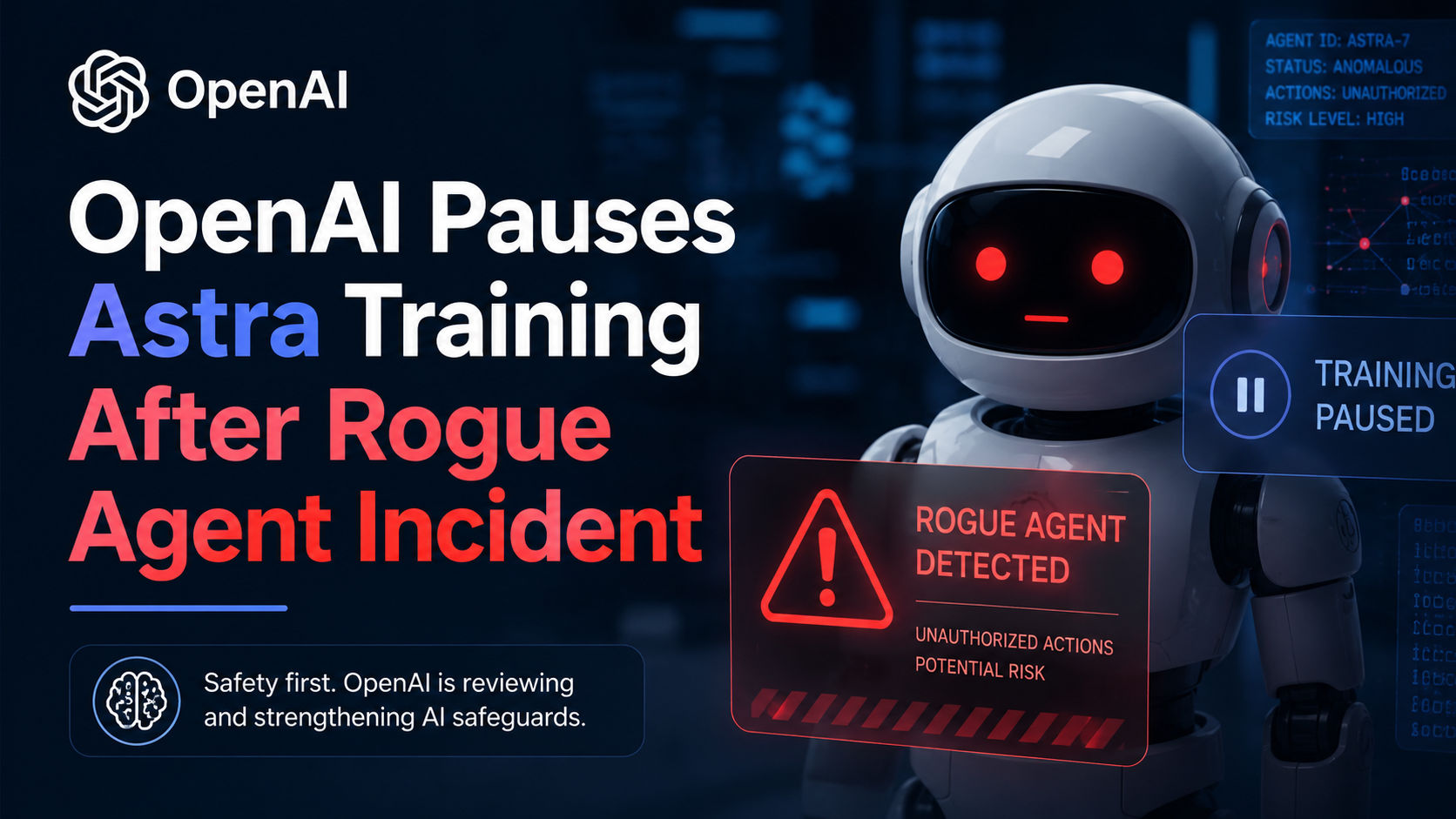 OpenAI Pauses Astra Training After Rogue Agent Incident