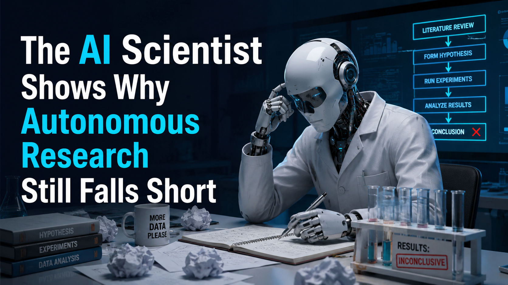 The AI Scientist Shows Why Autonomous Research Still Falls Short
