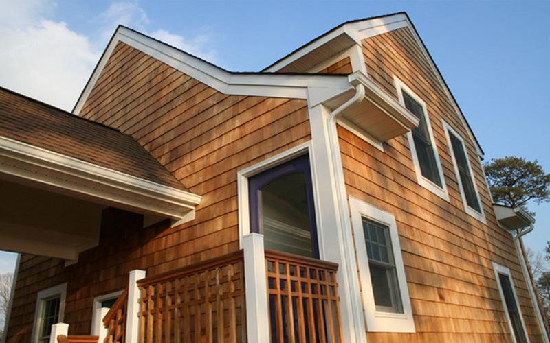 Vinyl Cedar Shake Siding