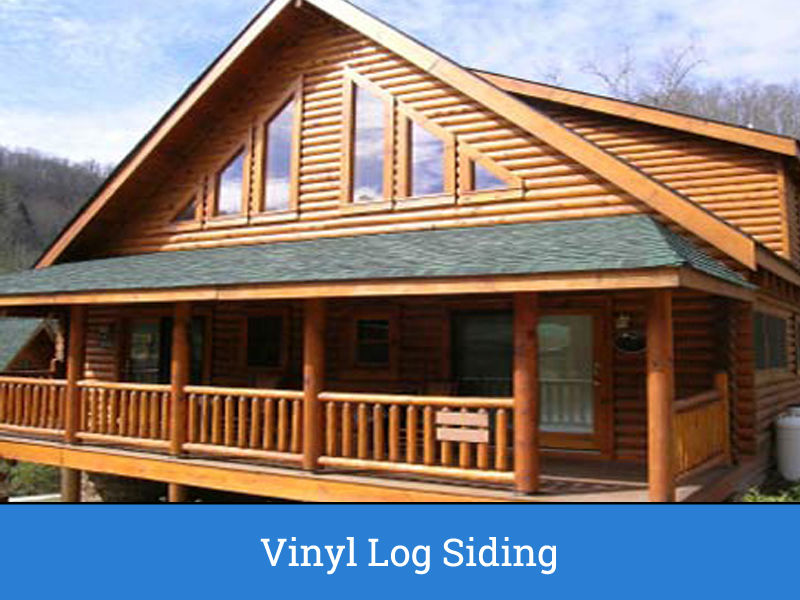 Vinyl Log Siding