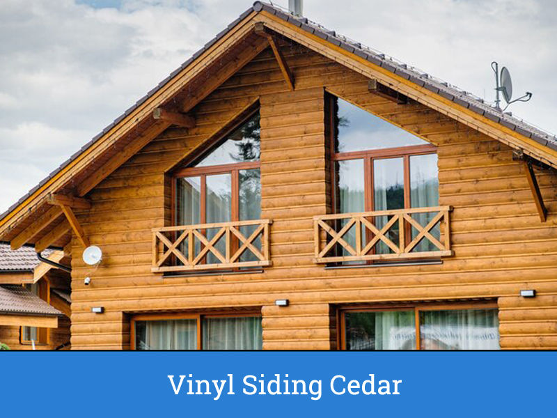 Ceder Vinyl Siding