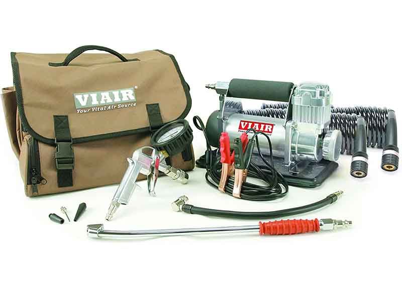 VIAIR 400P-40047 RV Silver Automatic Portable Compressor Kit