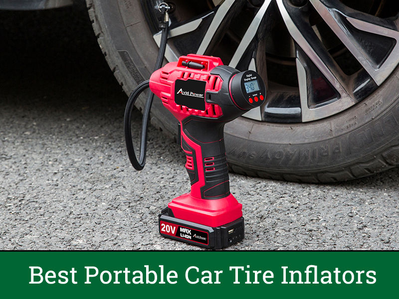 Best Portable Car Tire Inflators - [Top 4 for 2024]