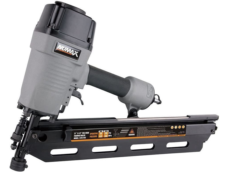 NuMax SFR2190 Pneumatic 21 Degree 3-1/2 Framing Nailer