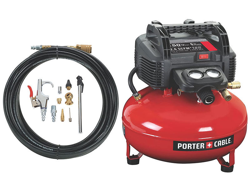 PORTER-CABLE C2002 UMC Oil-Free Pancake 6-Gallon Compressor