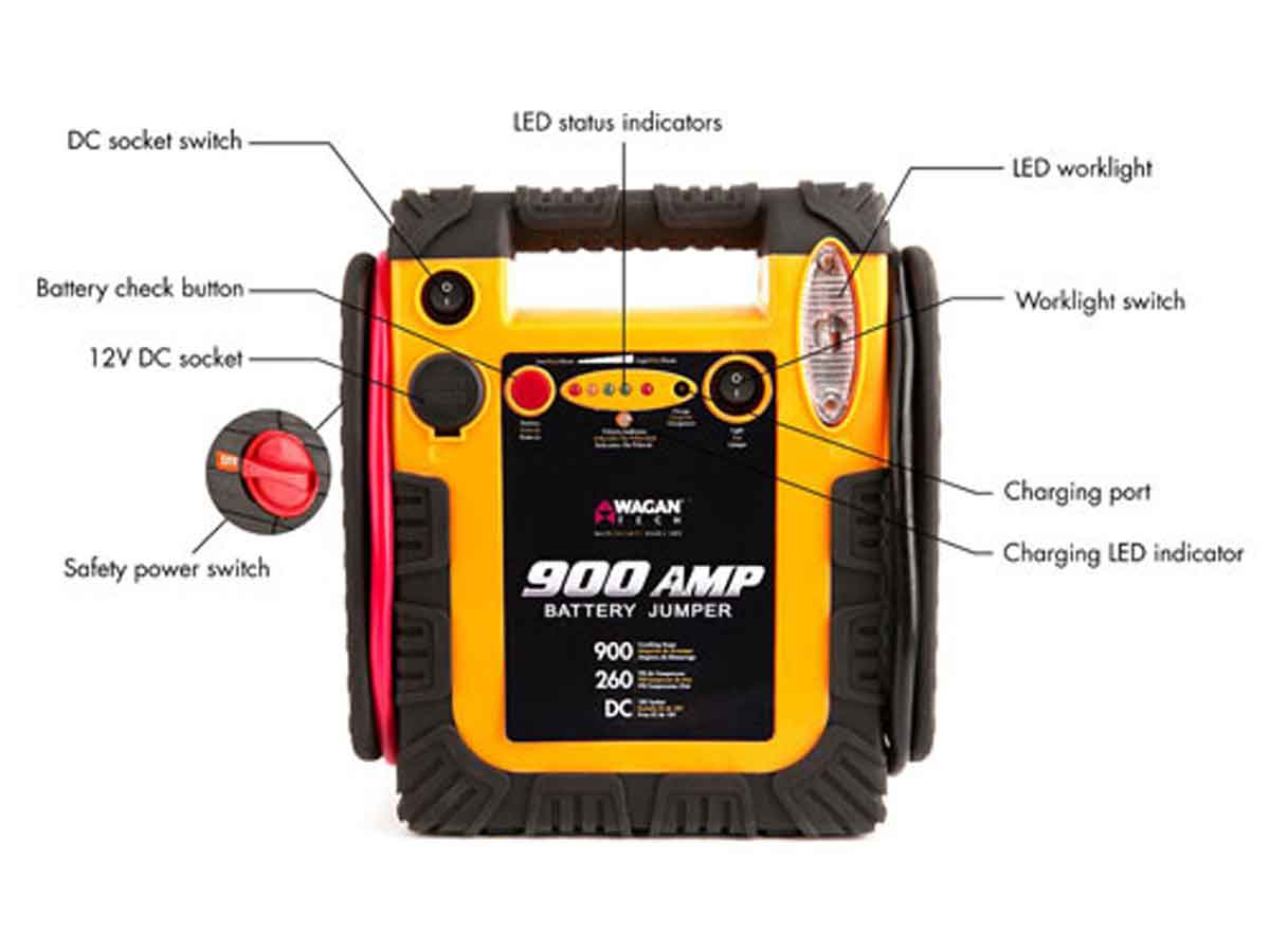 jump starter features