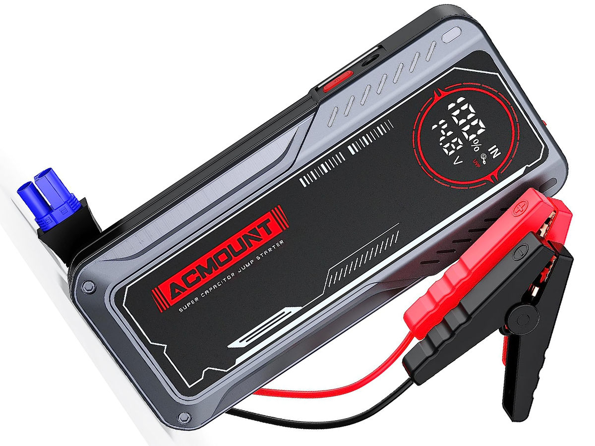Acmount 3000A Super Capacitor Jump Starter Acmount 3000A Super Capacitor Jump Starter