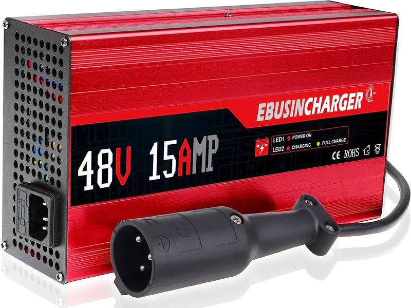 Ebusin 48 Volt 15A Battery Charger for Club Car